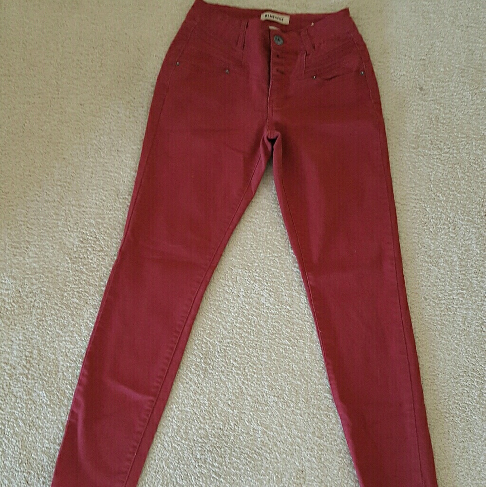 Jrs Blue Spice high waisted skinny jeans